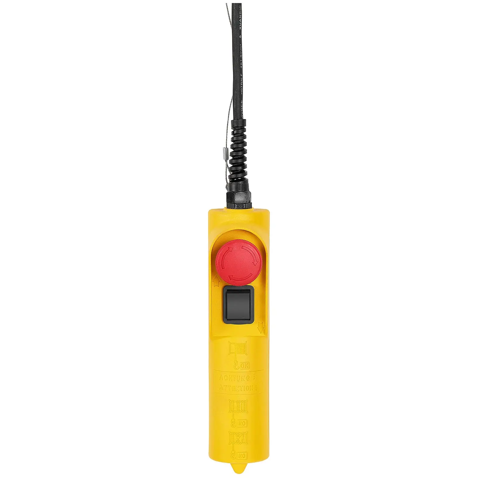 Lanový kladkostroj - 1300 W - 250 kg - 60 m (Délka lana: 60 m)
