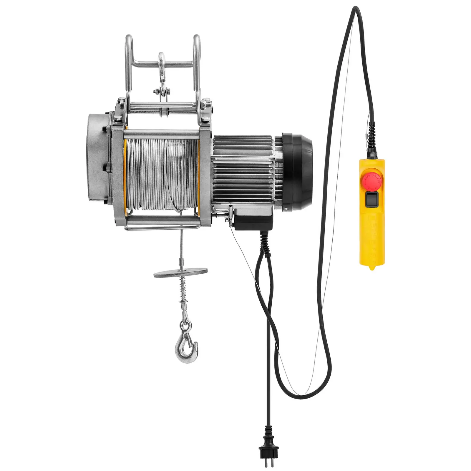Lanový kladkostroj - 1300 W - 250 kg - 60 m (Dálkové ovládání: Ano)