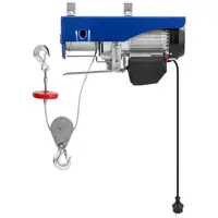 Wire Rope Hoist - 1350 W - 800 kg - 12 m - with remote control