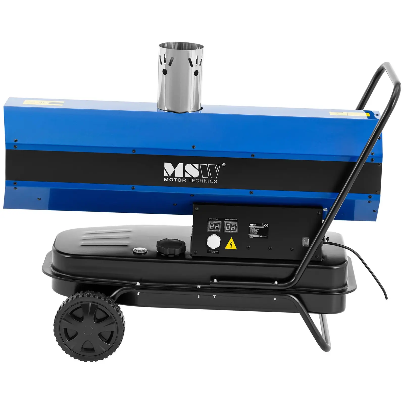 Canon à air chaud - diesel - 30000 W - 38 l (Matériau(x): Tôle d'acier laminé à froid)