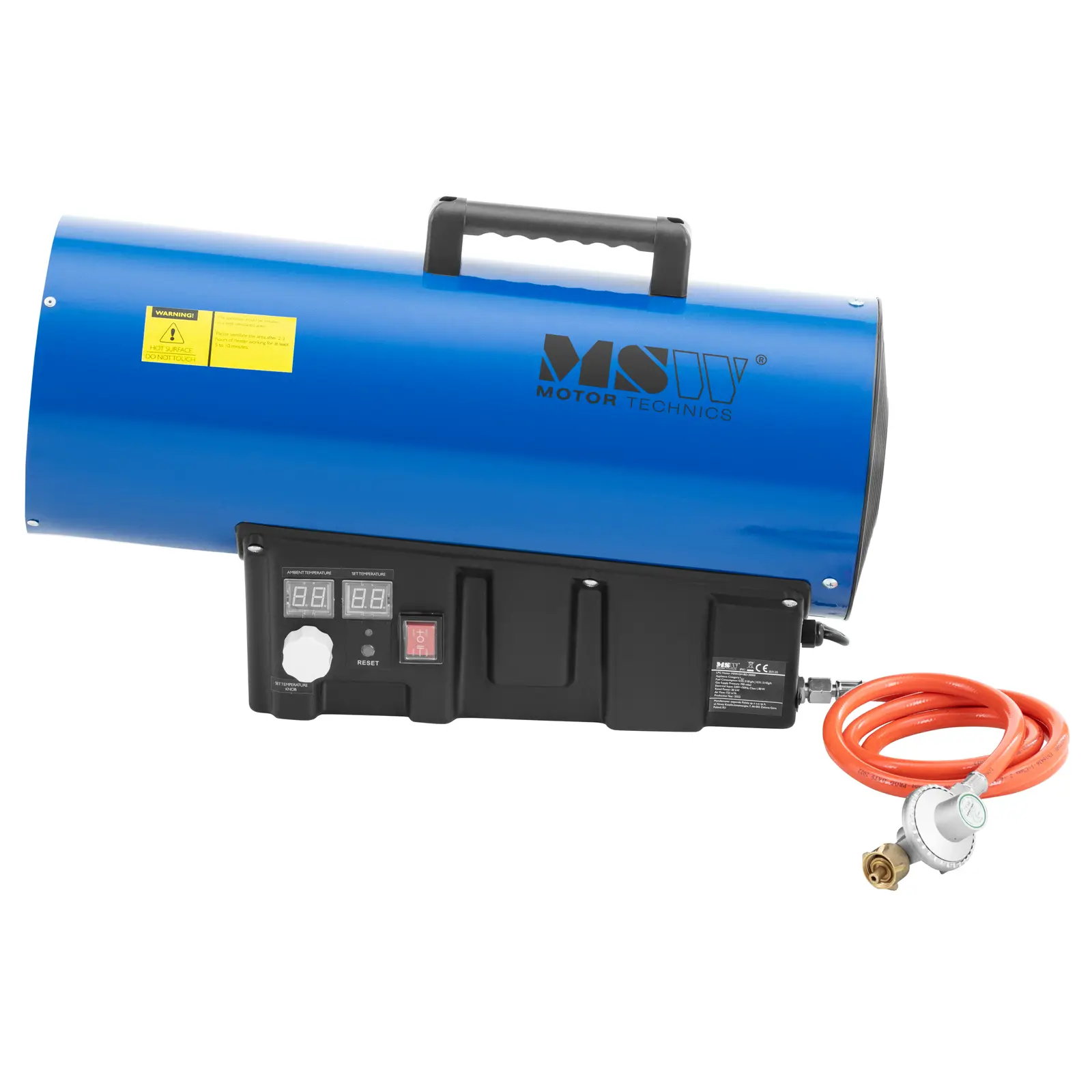 Încălzitor portabil pe gaz - 30000 W - 310 m² (Temperatura de ieșire: 420 °C)