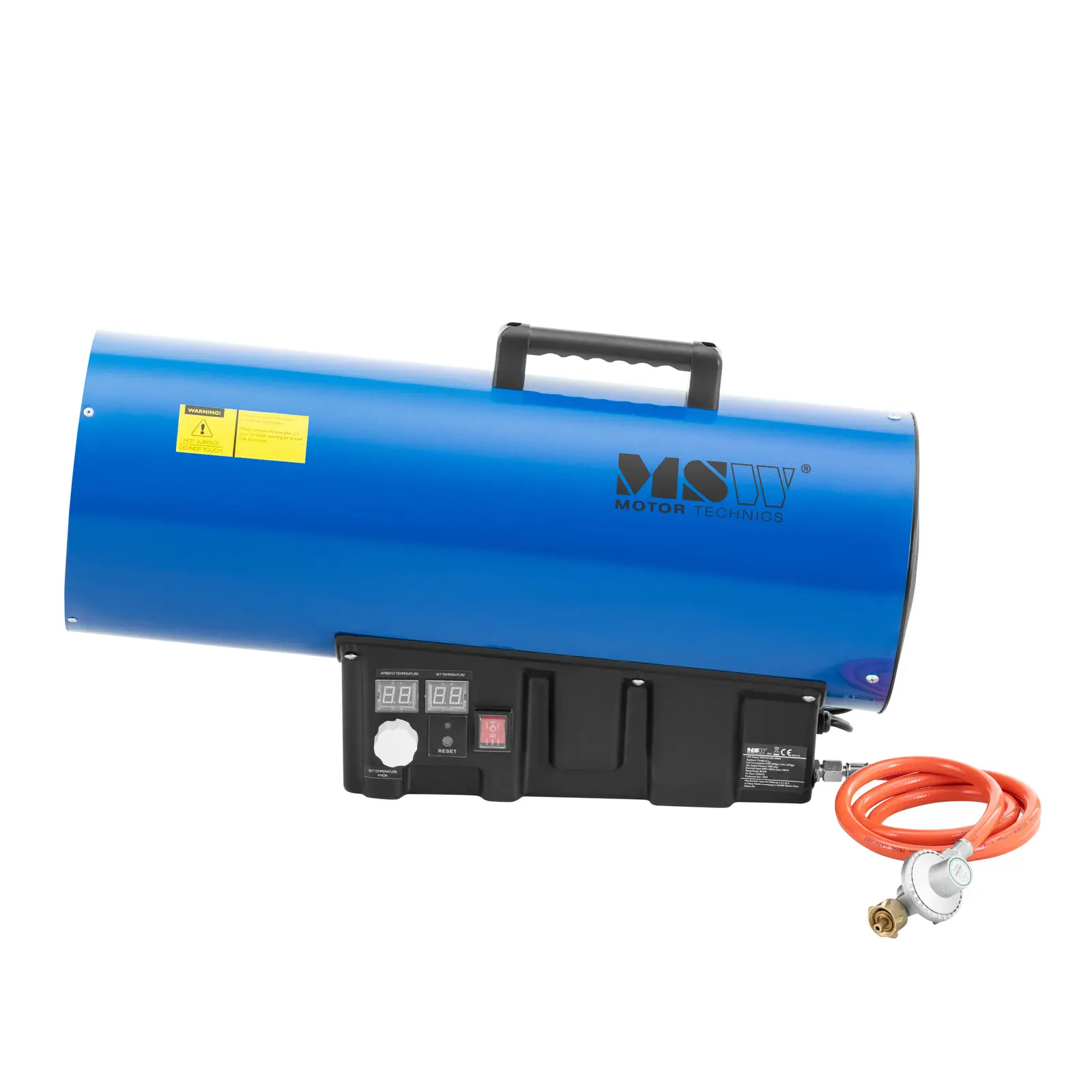 Încălzitor portabil pe gaz - 50000 W - 510 m² (Senzor de temperatură: Da)