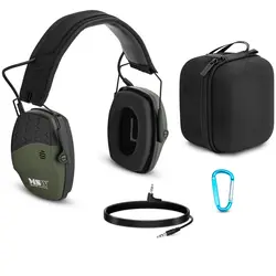 Ochrana sluchu s Bluetooth - dynamická kontrola externého hluku - zelená