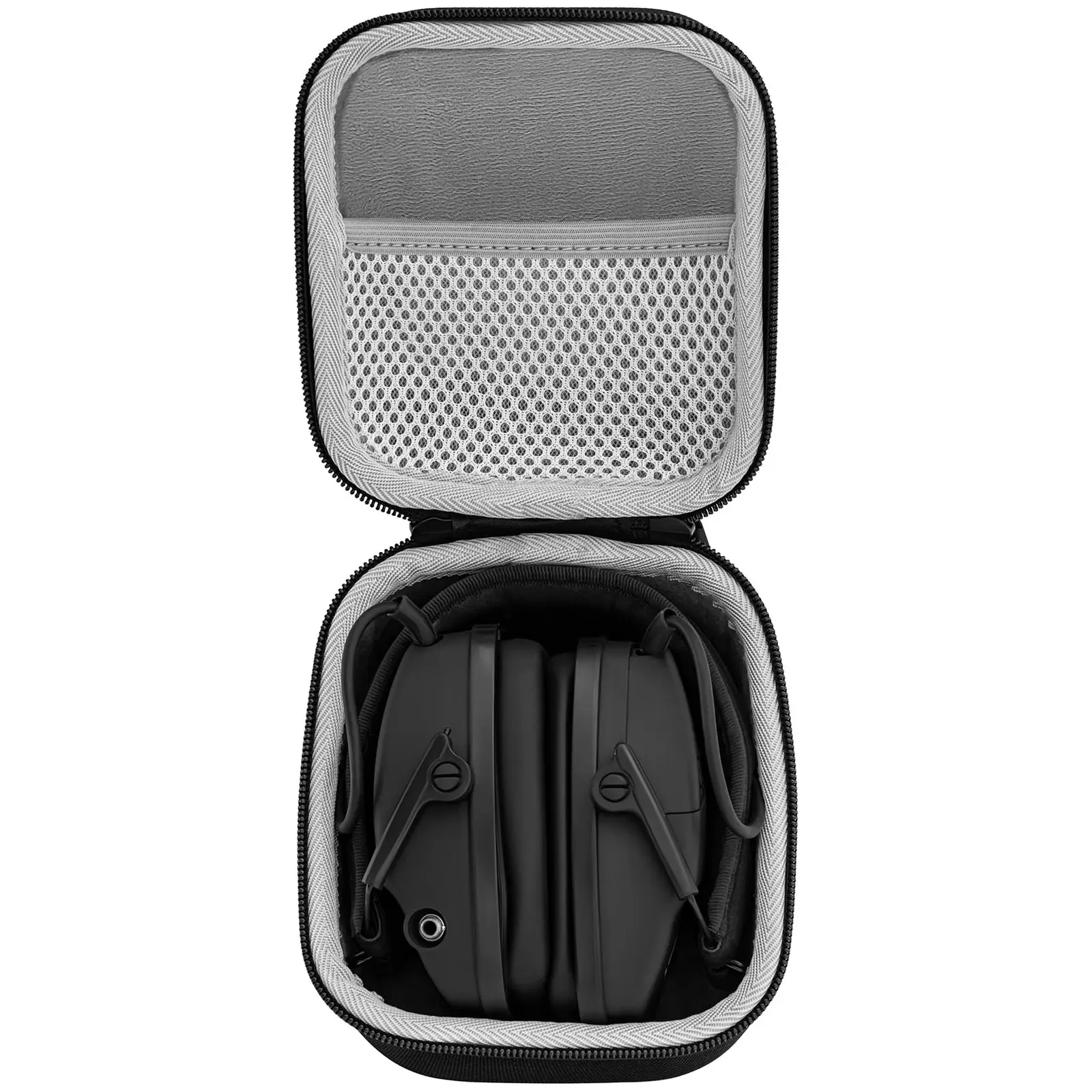 Słuchawki wygłuszające - dynamiczna kontrola hałasu zewnętrznego - czarne (Siła pałąka: 12.1 dB)