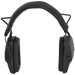 Pracovní sluchátka - dynamická ochrana proti hluku ve venkovním prostředí - černá barva