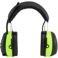 Hörselkåpor med Bluetooth - Mikrofon - LCD display - Batteri - Grön