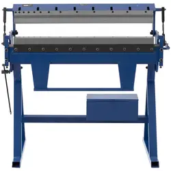 Piegatrice lamiera manuale - Con segmenti di piegatura e sottostruttura - 0 - 1050 mm - 0 - 135°