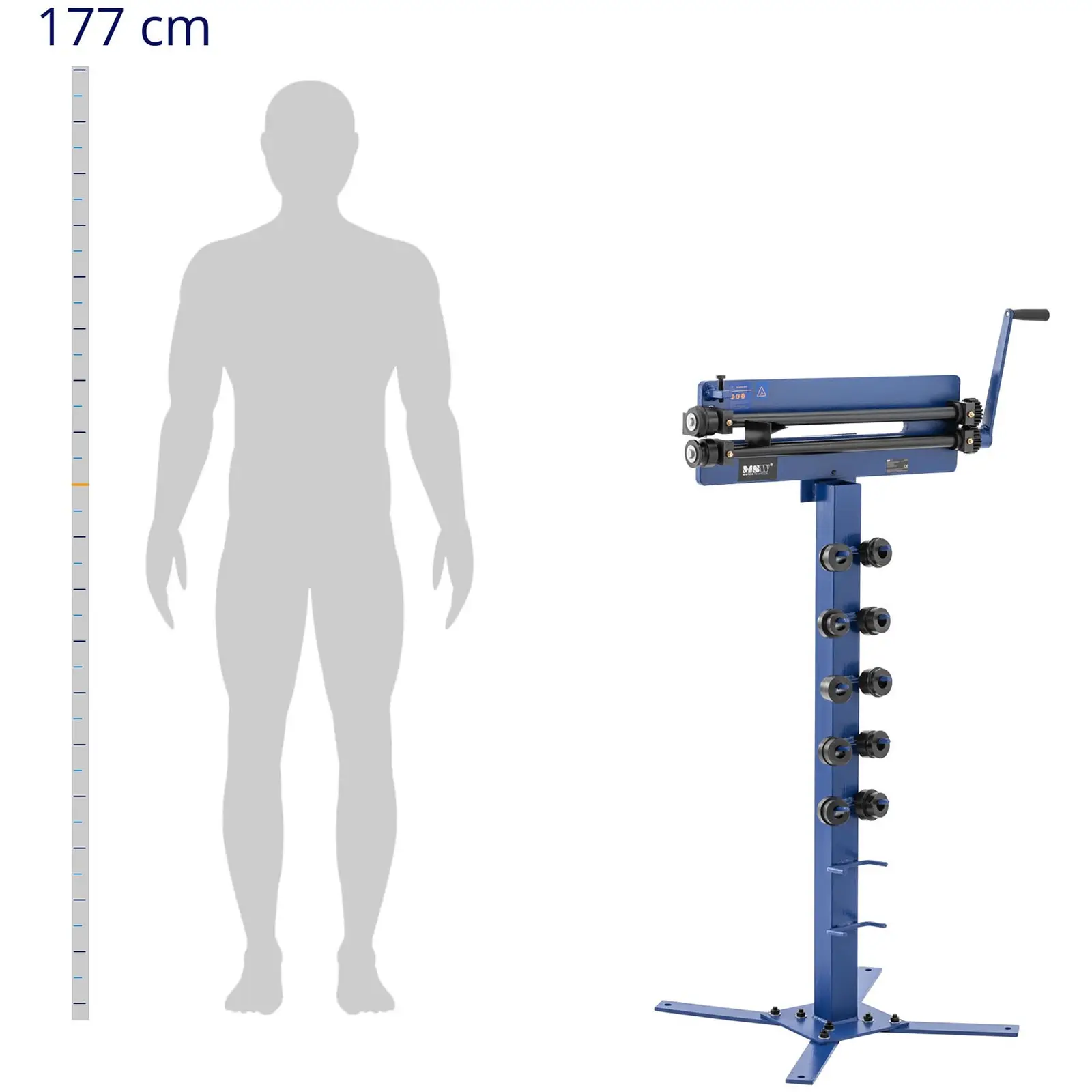 Beading Machine - with stand - 460 mm - 6 pairs of rollers