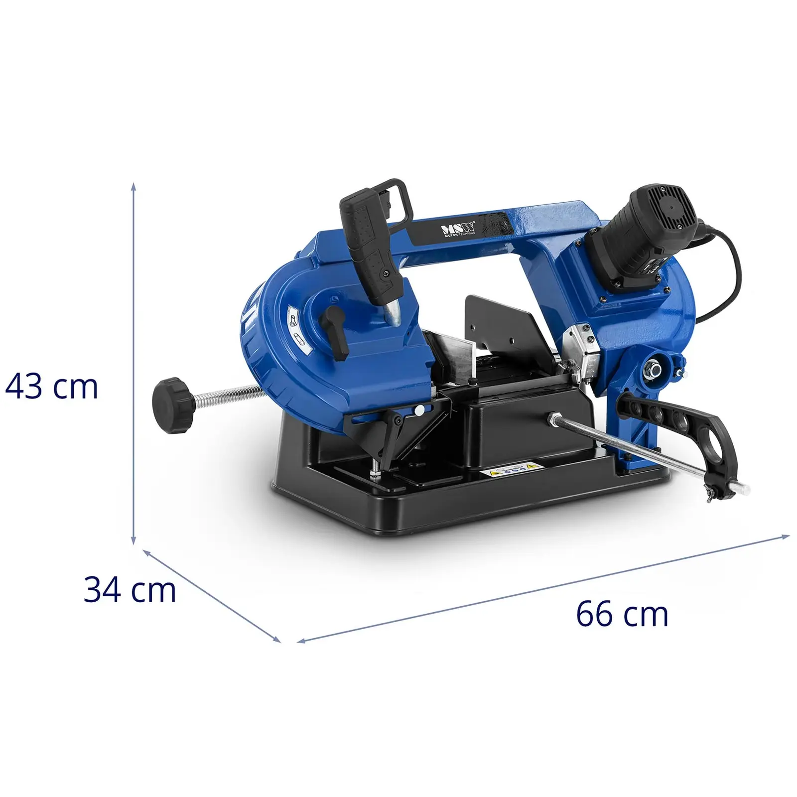 Pásová pila - 680 W - výška řezu 140 mm - šířka řezu 180 mm