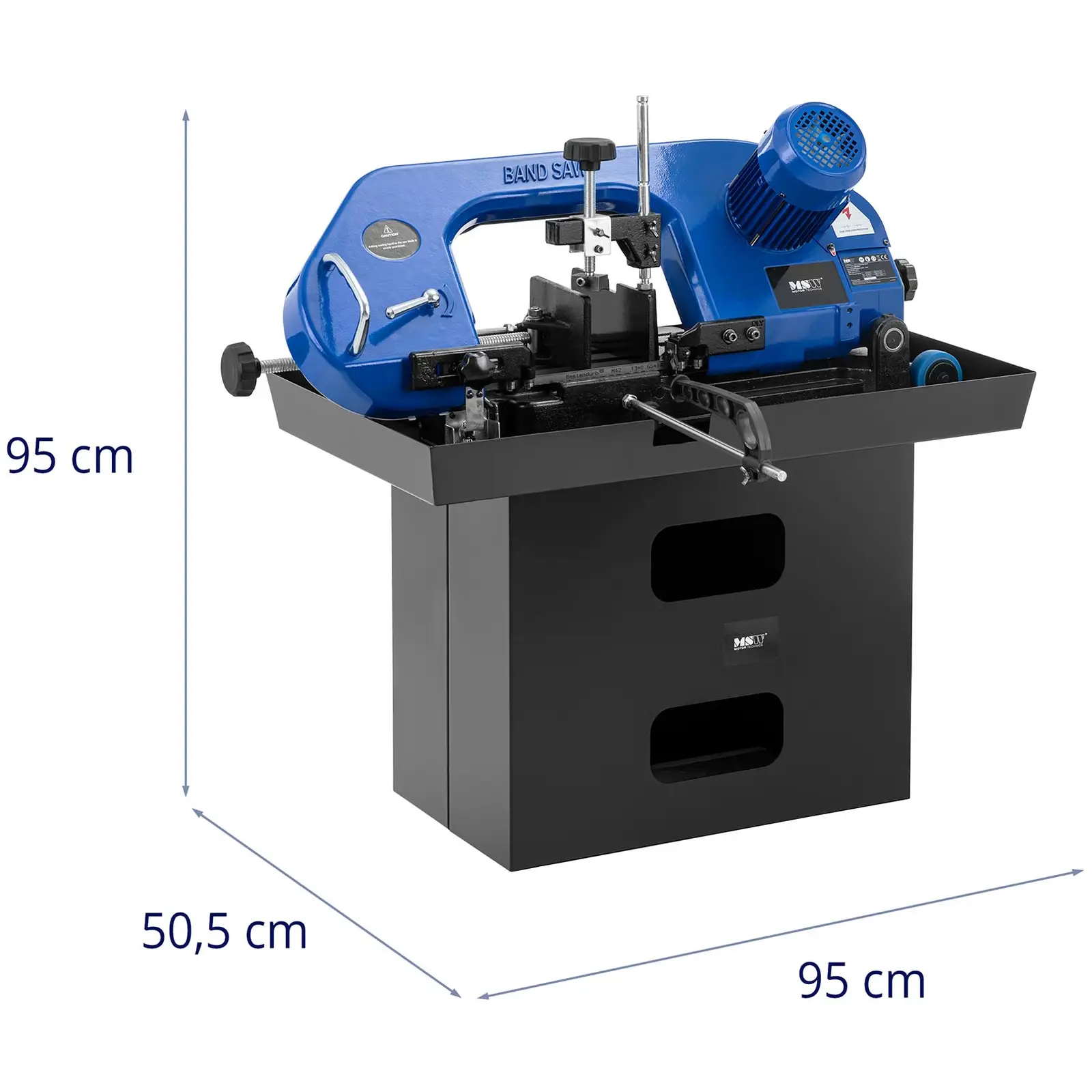 Factory second Band Saw - 250 W - cutting height 180 mm - cutting width 180 mm
