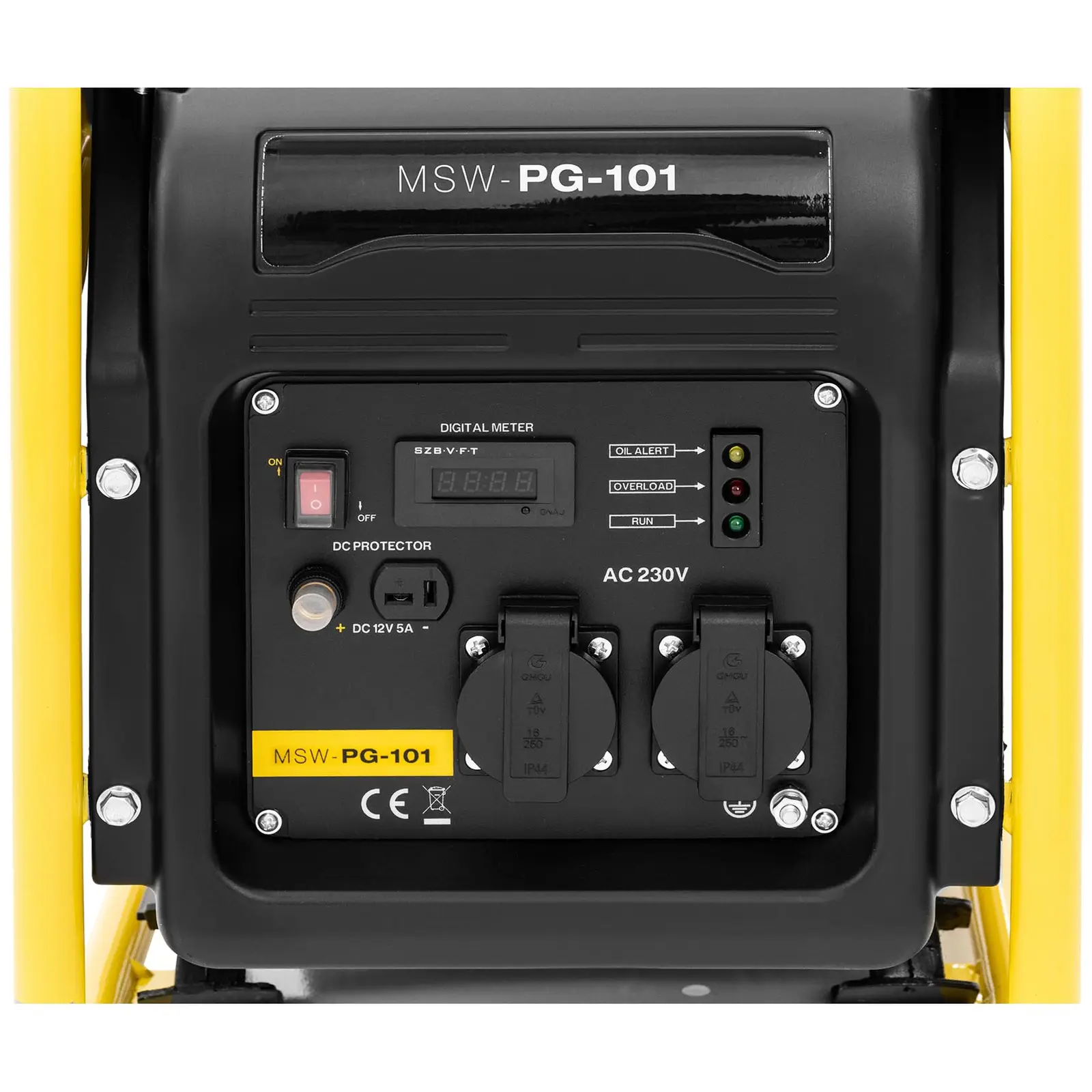 Groupe électrogène inverter - 3800 W - 230 V CA - démarrage manuel (Sortie 12 V: Oui)