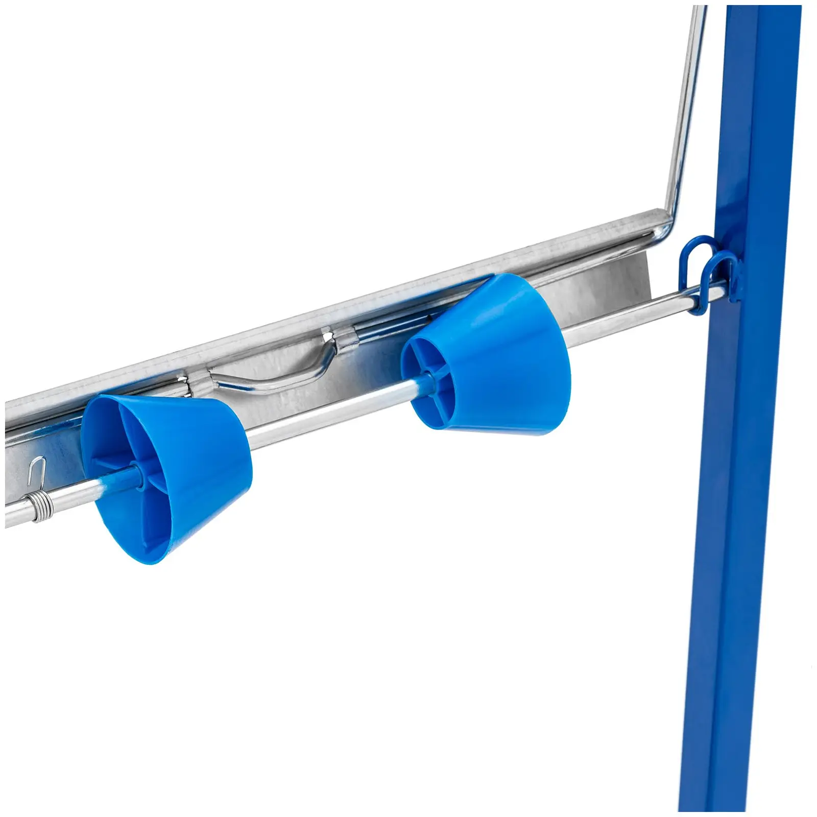 Paper towel holder with bin liner holder - up to 10 kg - Ø 500 mm - rollable - plastic / steel