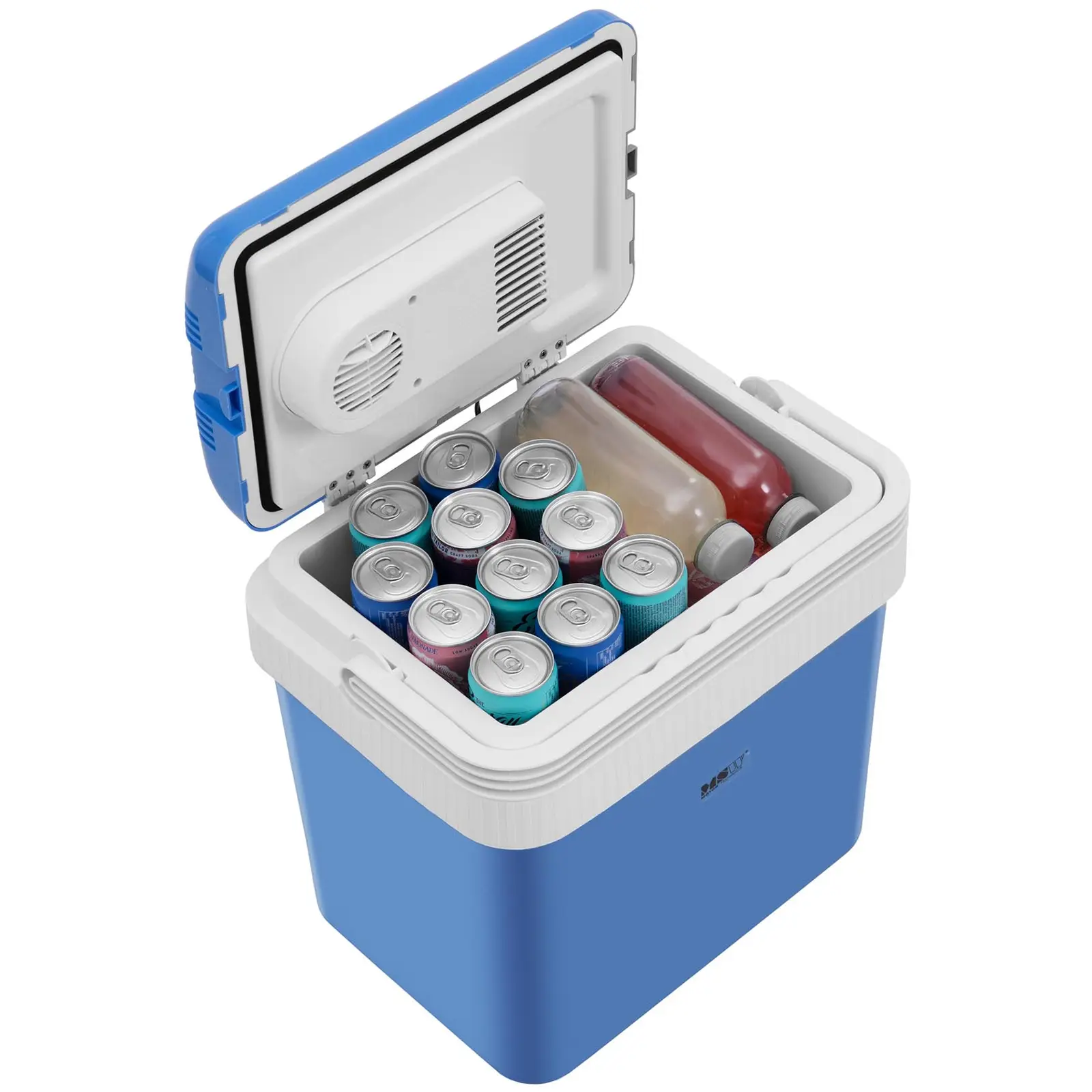 Glacière thermoélectrique - 12 V / 230 V - 2 en 1 avec fonction de maintien au chaud - 24 L (Volume: 24 l)