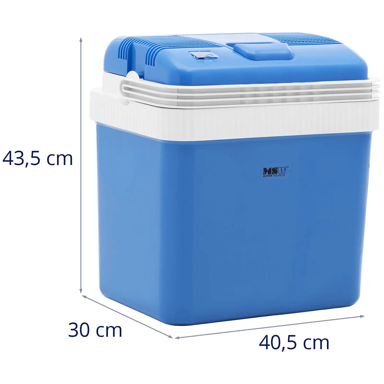 Glacière thermoélectrique - 12 V / 230 V - 2 en 1 avec fonction de maintien au chaud - 24 L (Classe énergétique: F)