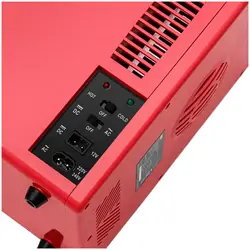 Mini chladnička 12 V / 230 V – 2 v 1 s funkciou udržiavania teploty – 4 L – červená