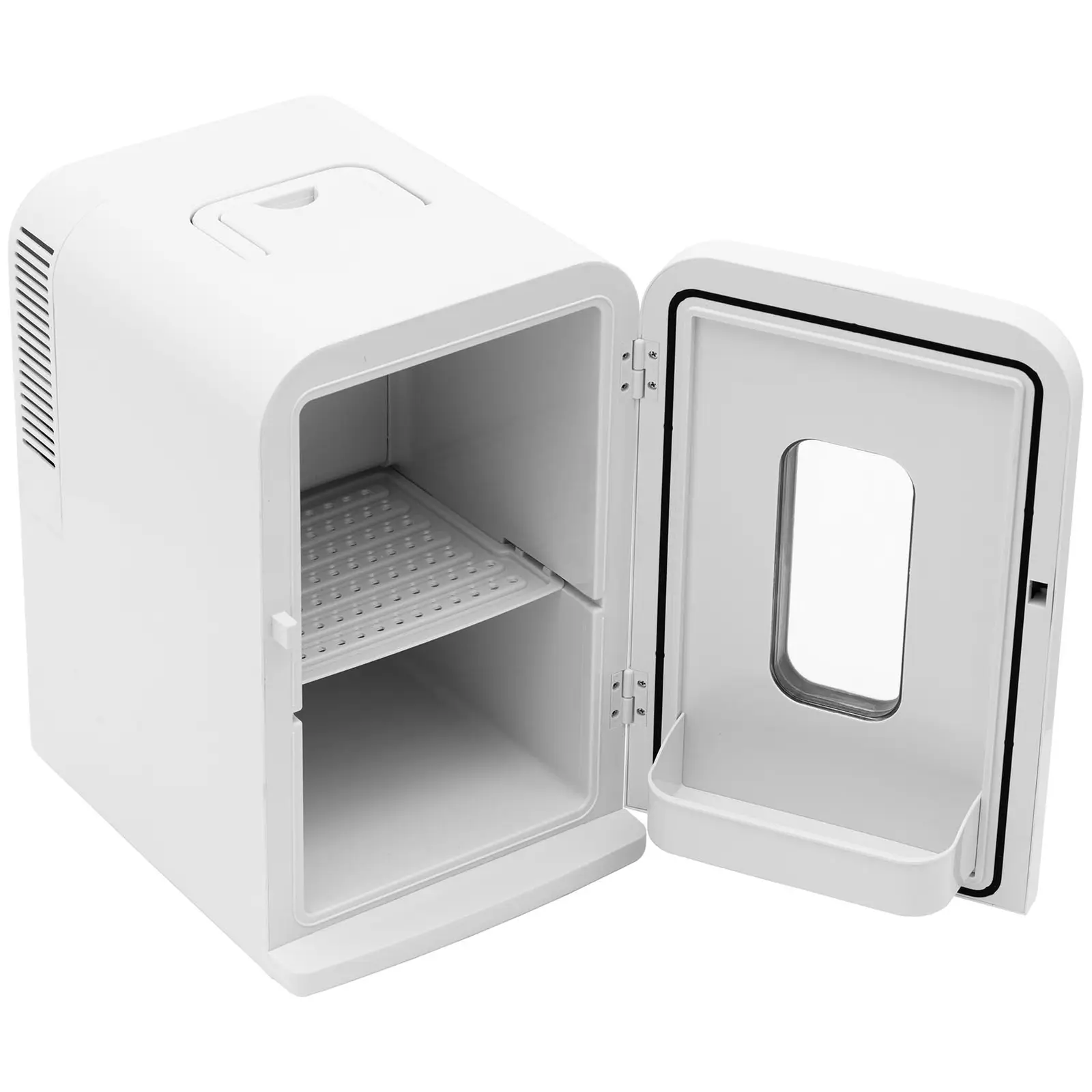 Мини хладилник 12 V / 230 V - уред 2 в 1 с функция за поддържане на топлината - 15 L - Бял