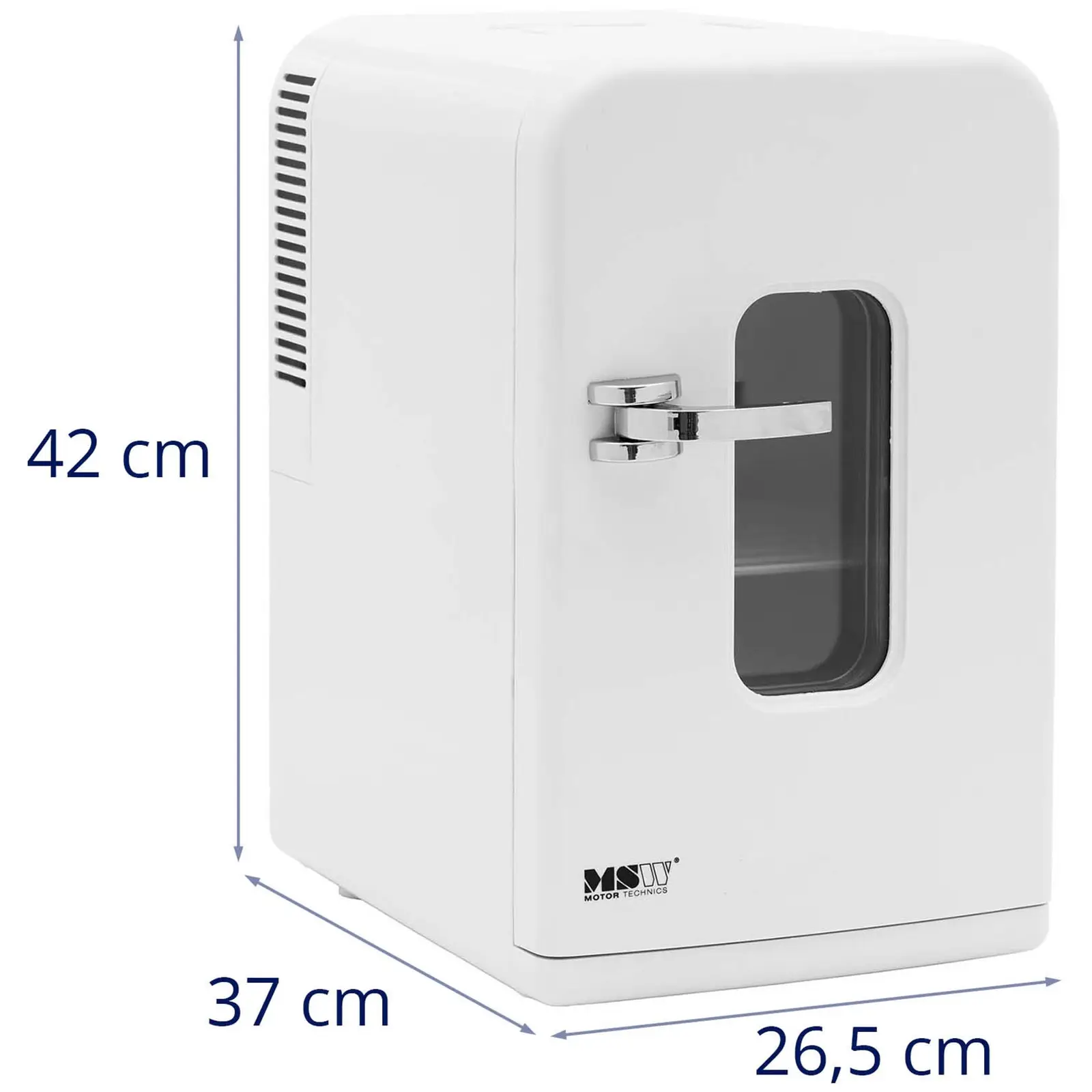Mini Refrigerator 12 V / 230 V - 2-in-1 appliance with keep-warm function - 15 L - White