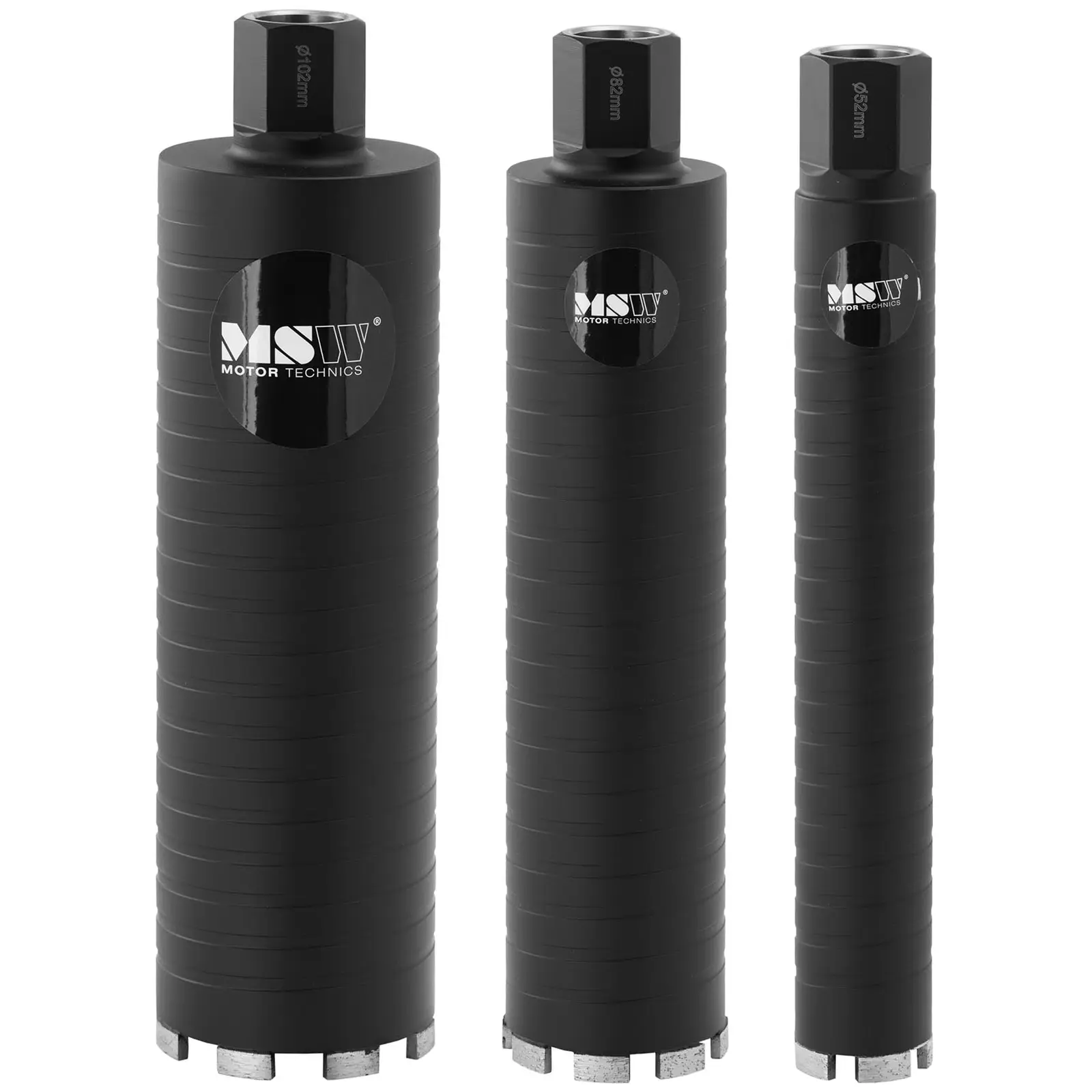 Диамантените боркорони - със стойка в кутия - 2200 W - 1300 об/мин (Ток [A]: 10)