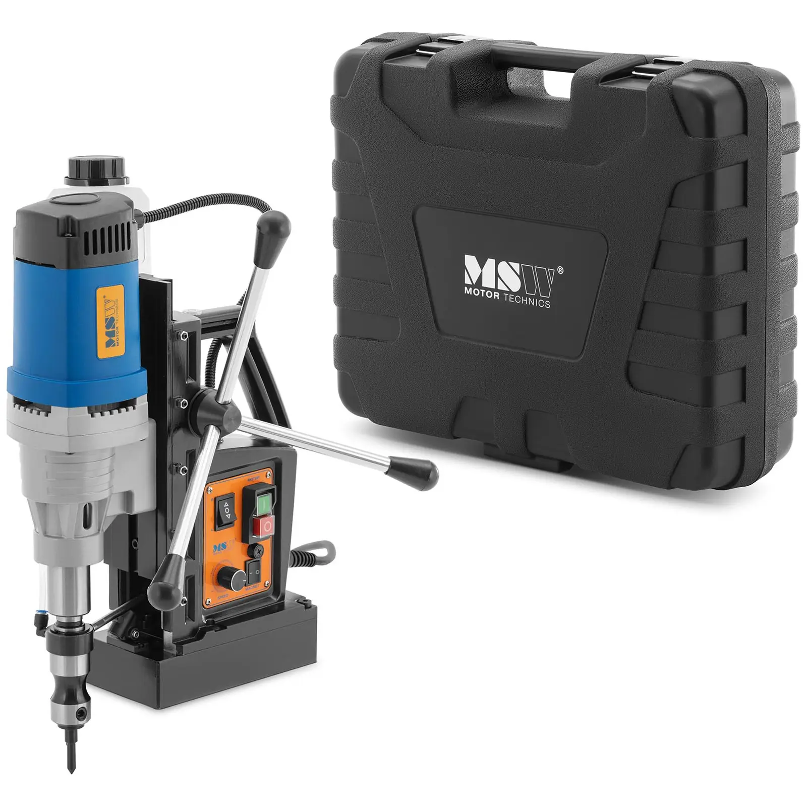 Magnetic drill - 1680 W - 395 rpm - Weldon shank 19 mm - Laser