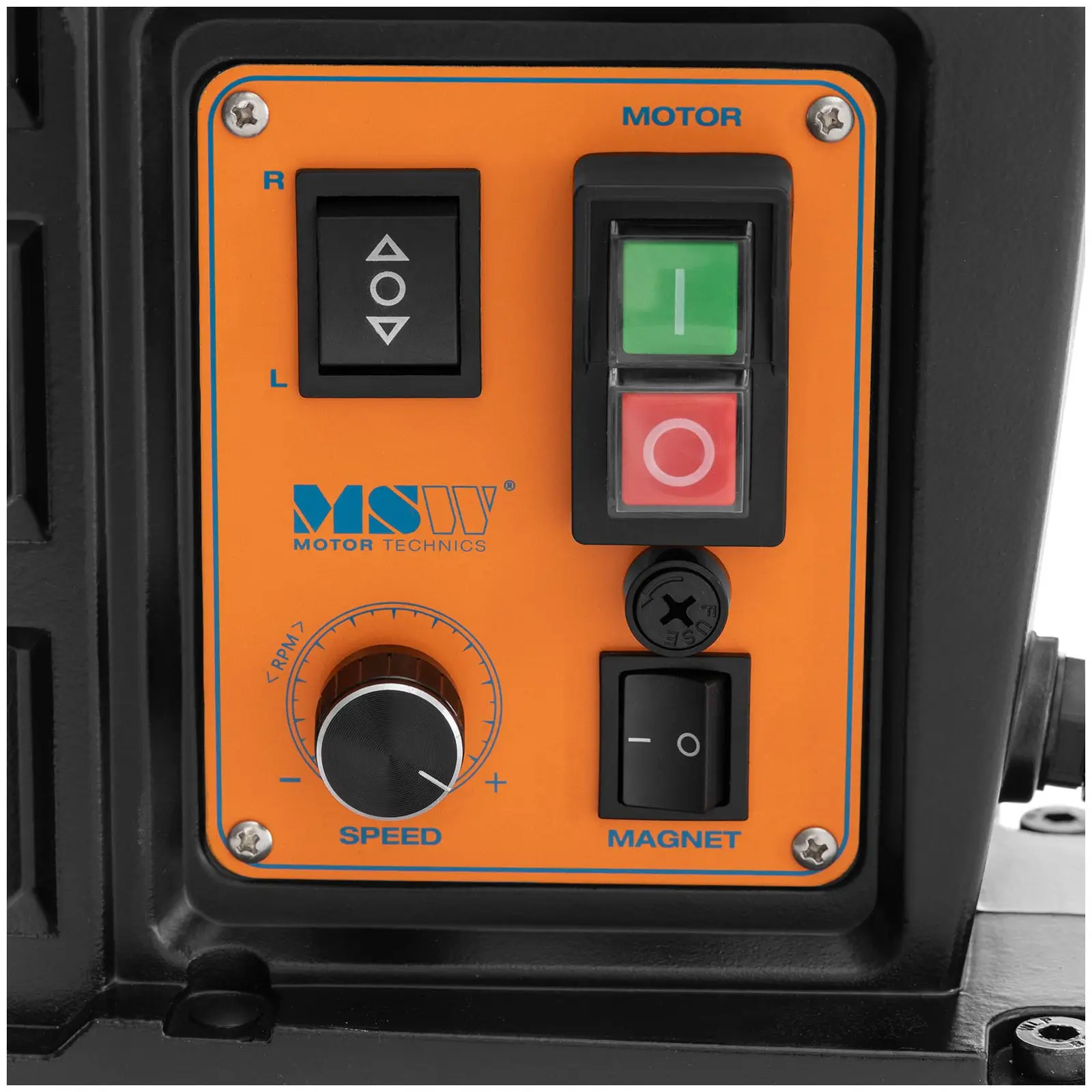 Magnetická vrtačka - 1680 W - 395 ot/min - Svařovací stopka 19 mm - Laser (Vestavěná vodováha: Ano)
