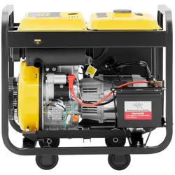 Diesel Generator - 1830 / 5500 W - 12.5 L - 240/400 V - mobile - AVR - Euro 5
