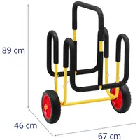 Přepravní vozík SUP - pro 2 desky - 75 kg