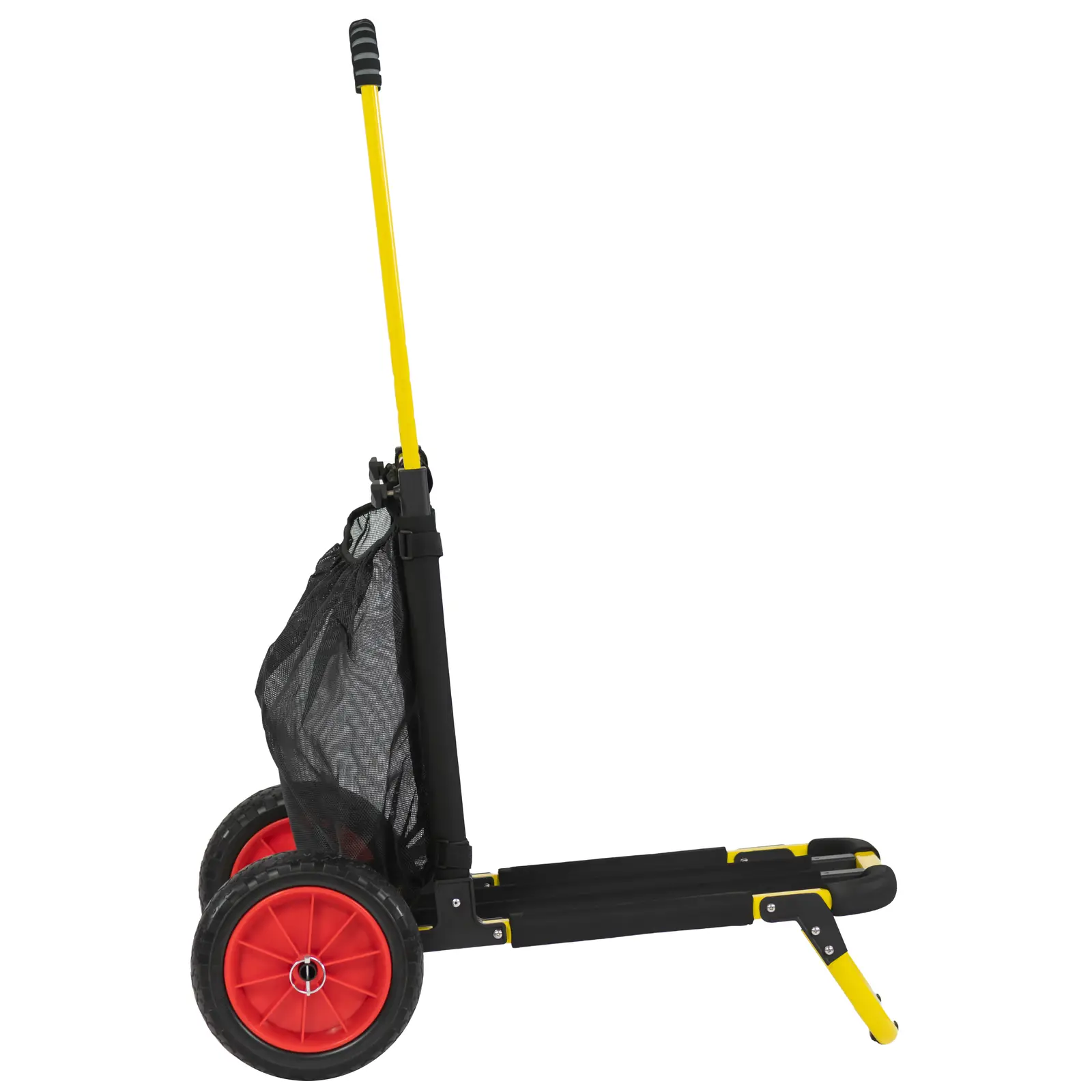 Strandvogn - sammenklappelig - 75 kg - 800 - 1100 mm (Farve: sort)