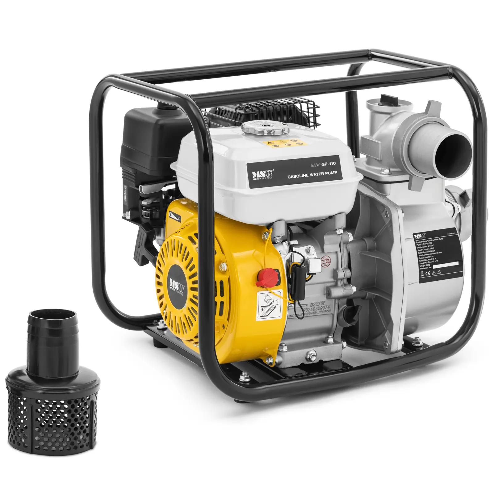 Occasion Pompe à eau thermique / Pompe de relevage eaux usées - 7 ch - 3600 tr/min - 60 m³/h - Image du produit