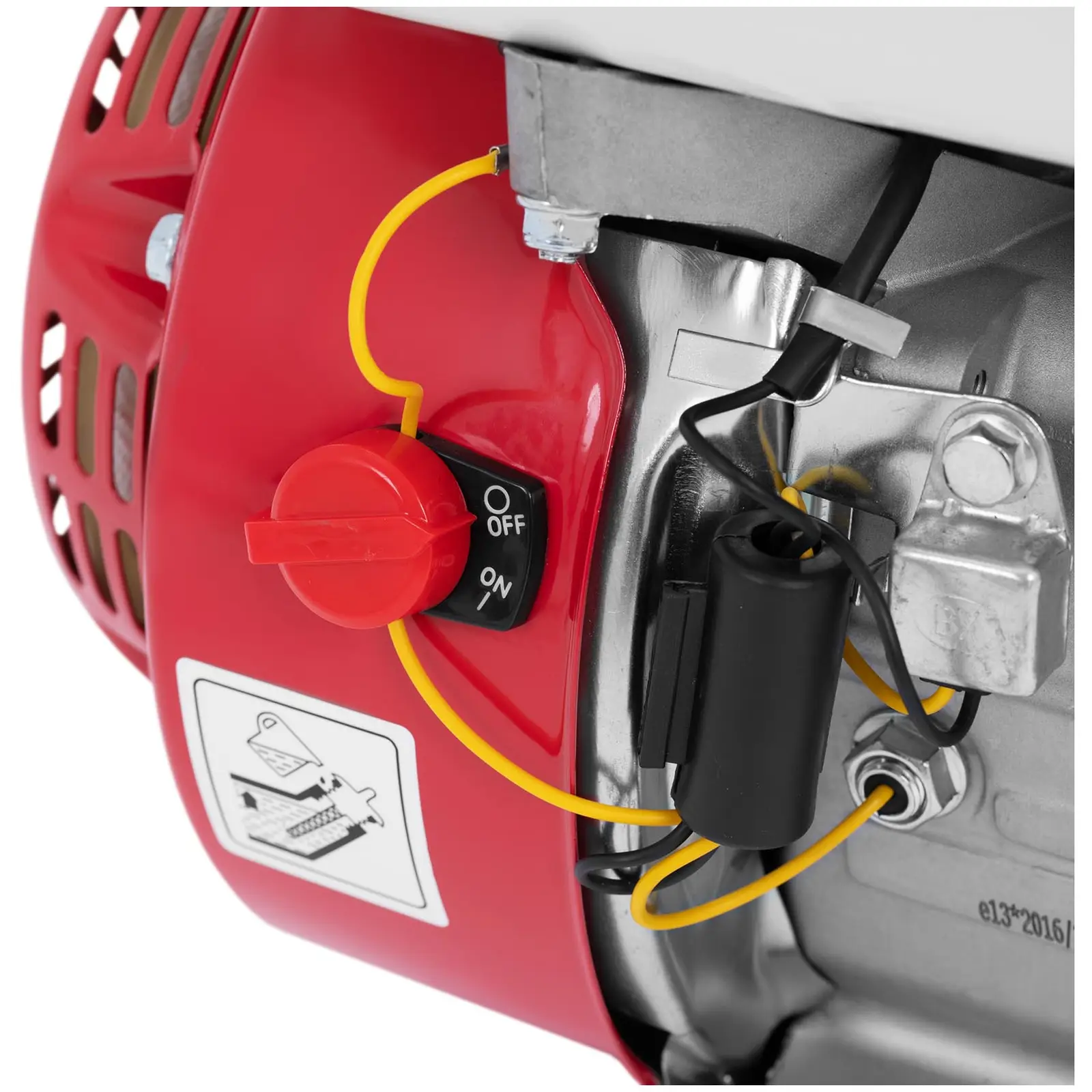 4taktní motor - 6,5 k - jednoválec (Maximální výkon: 4.8 kW)
