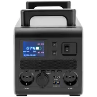 Portable power station - 2 kWh - up to 4 kW - 100 - 240 V - with built-in inverter