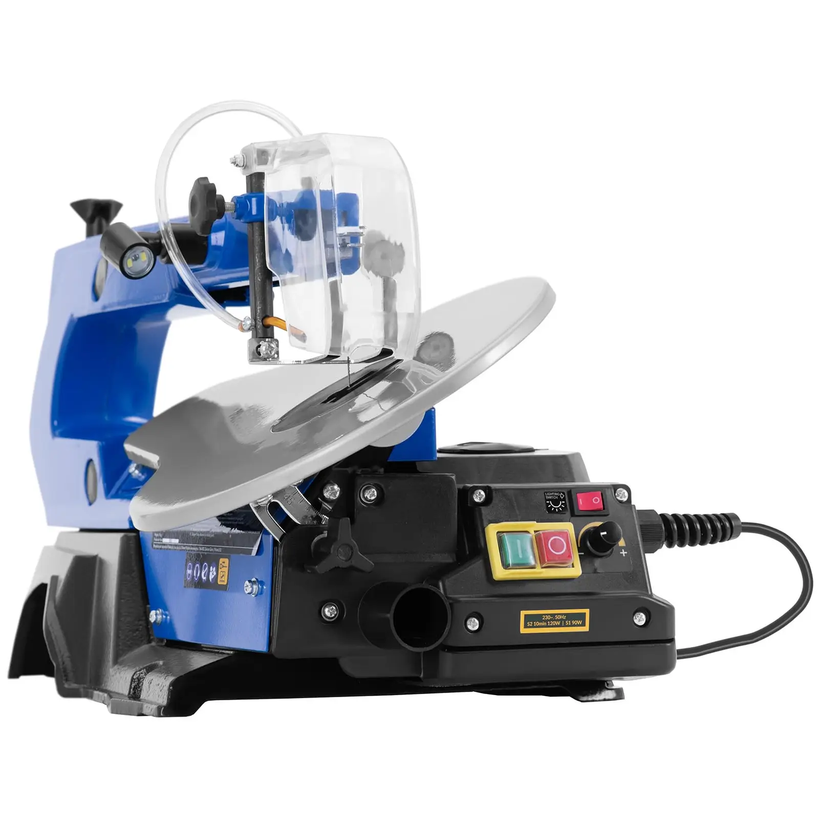 Sierra de marquetería - 120 W - inclinación de 45° (Profundidad de cuello: 40.6 cm)