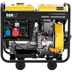 Dizelski generator - 1650 / 4600 W - 12,5 L - 230/400 V - mobilni - AVR - Euro 5