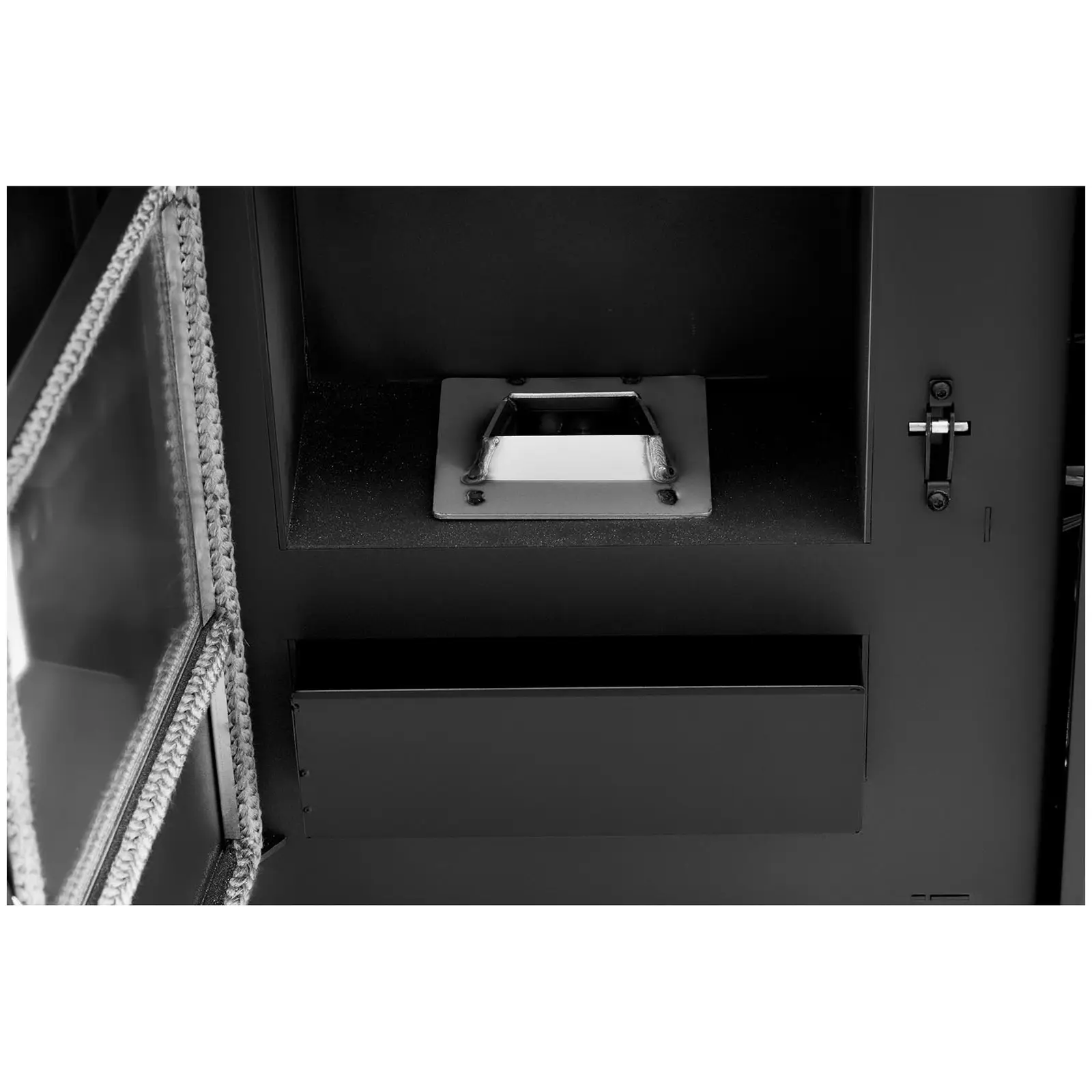 Peletová kamna - 13 kW - pro 50–325 m³ - 5 úrovní - časovač (Napájecí kabel: 1.5 m)