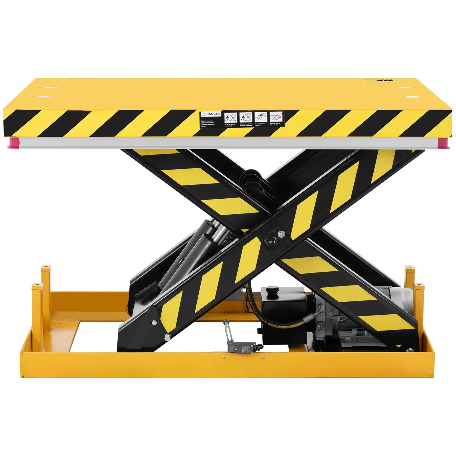 Table élévatrice électrique - 380 V - 2000 kg (Matériau(x): Acier)