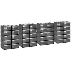 Tool Drawer - 40 compartments - modular plug-in system - wall mounting