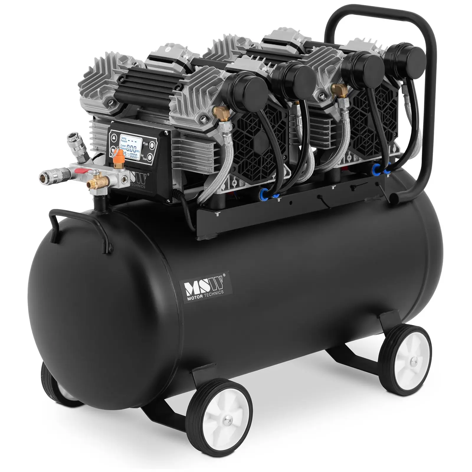 Brugt Oliefri kompressor - 3 - 12 bar - 50 l - 3000 W