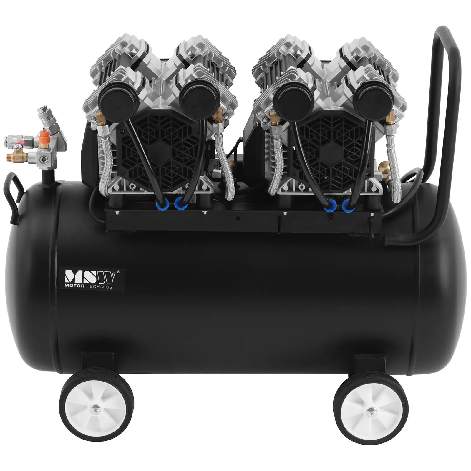 B-zboží Bezolejový kompresor - 3–12 bar - 50 l - 3 000 W (Tlakoměr: Ano)