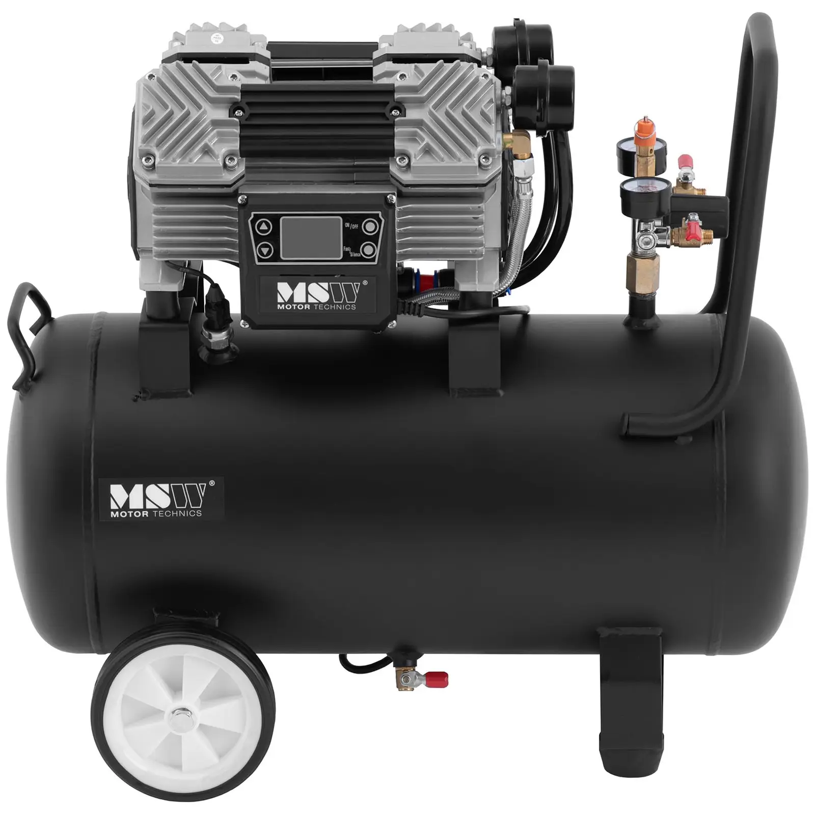 Compressor sem óleo - 3 - 12 bar - 36 l - 1500 W