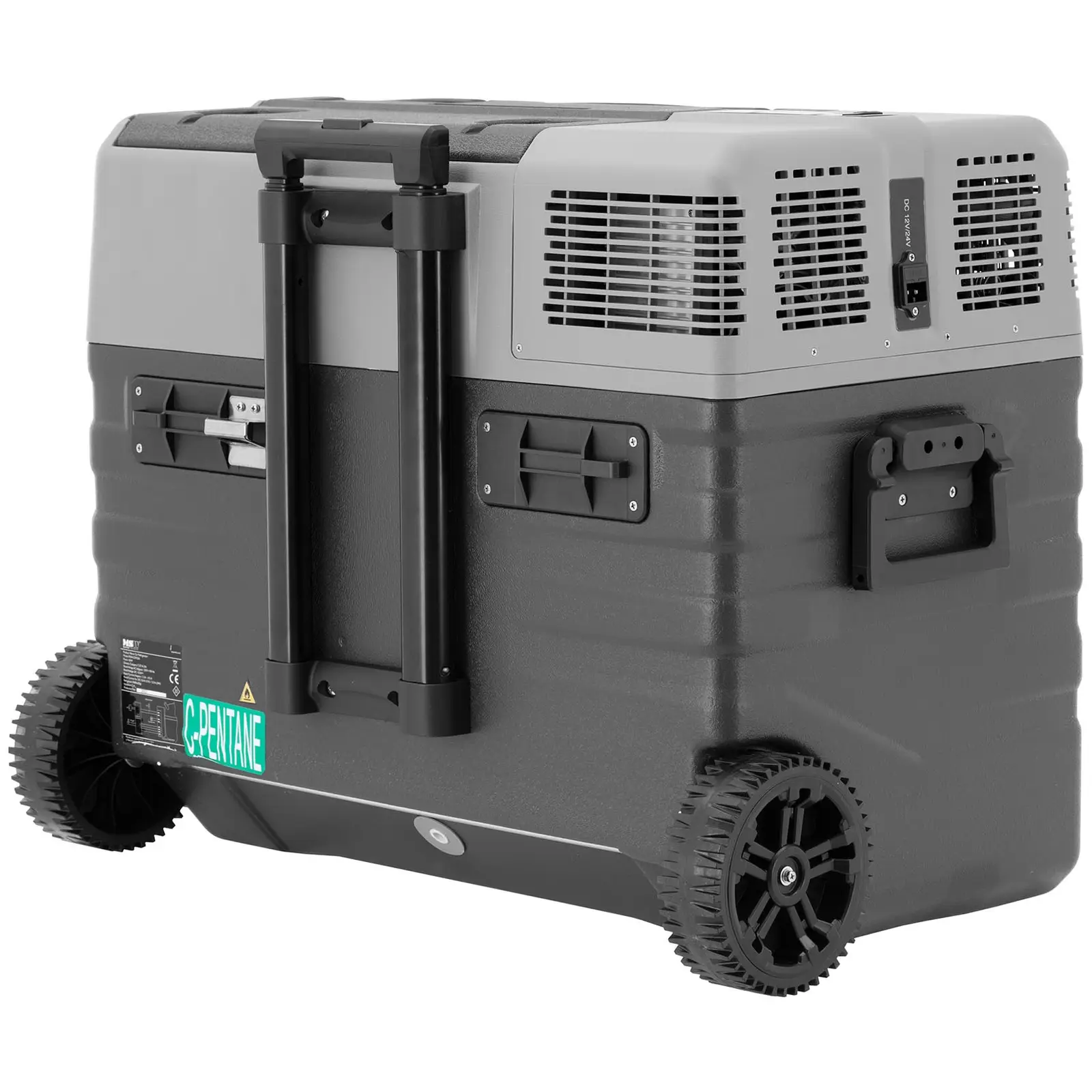 Refrigerador para automóvil / congelador - 12/24 V (DC) /100 - 240 V (AC) - 52 L
