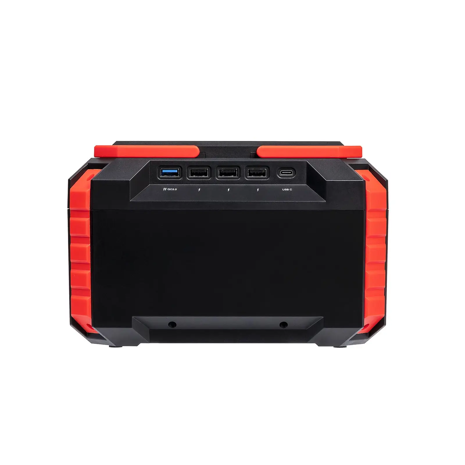 Portable Generator incl. Solar panel - 20 Ah - 4 x USB - Quick Charge 18 W - 1 x USB C - 5 x DC - AC 100 - 240 V, 200/300 W