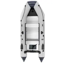 Inflatable Boat - black / white - 570 kg - aluminium floor - 6 persons