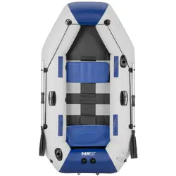 Schlauchboot - blau / weiß - 235 kg - Angelrutenhalter - 3 Personen