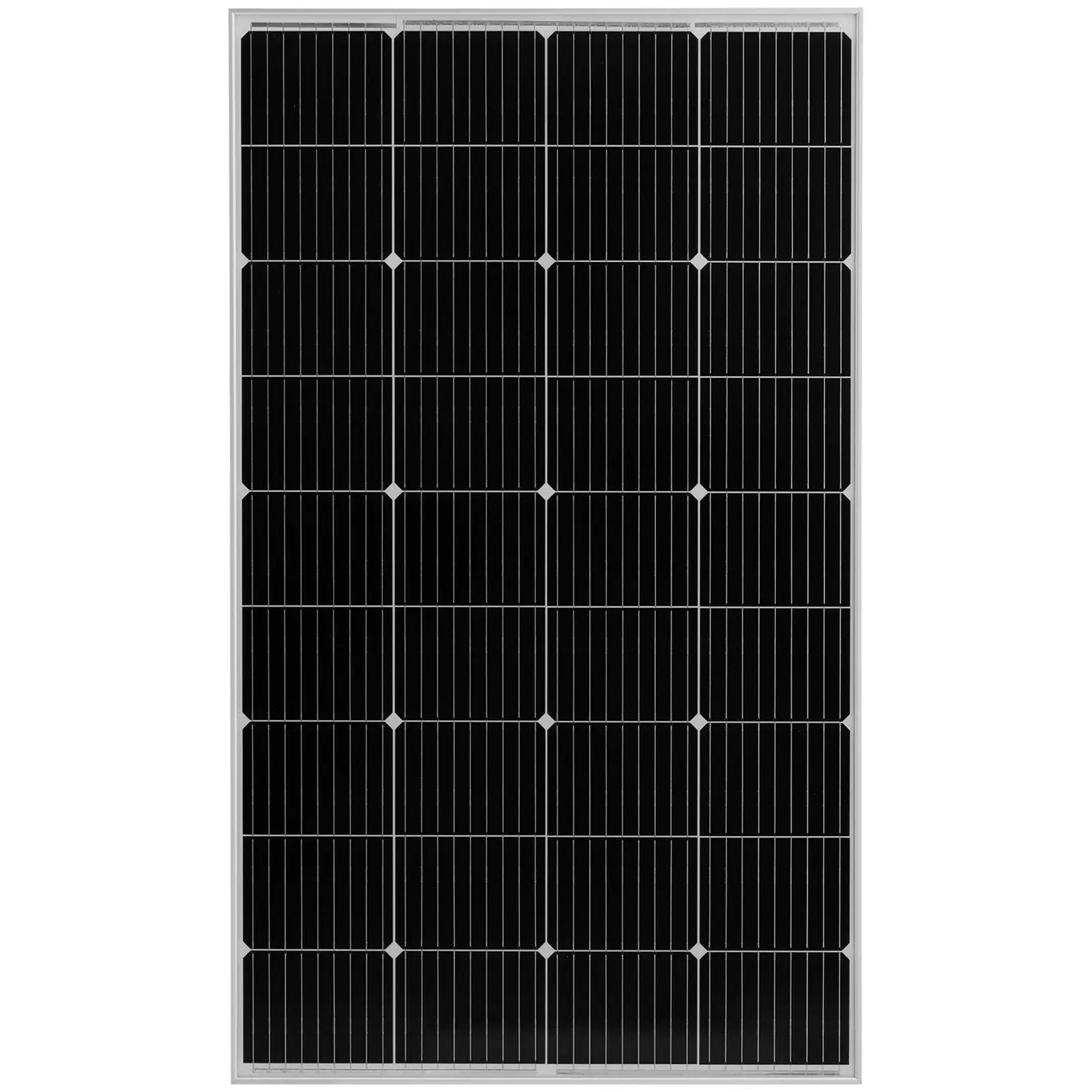 Monokryštalický solárny panel - 160 W - 22.46 V - s bypassovou diódou