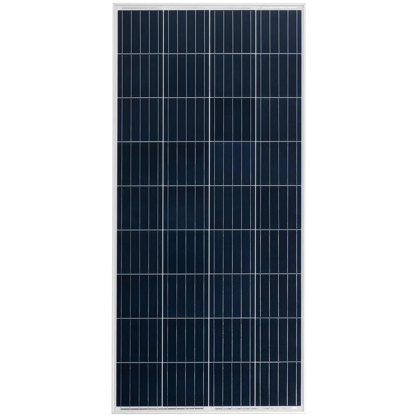 Solární panel - 170 W - 22.03 V - s bypass diodou (Materiál: Hliník)