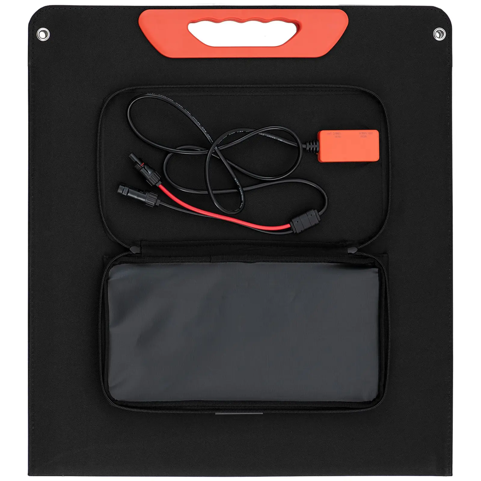 Valise solaire - pliable - 100 W - 2 ports USB (Efficacité des cellules solaires [%]: 22)