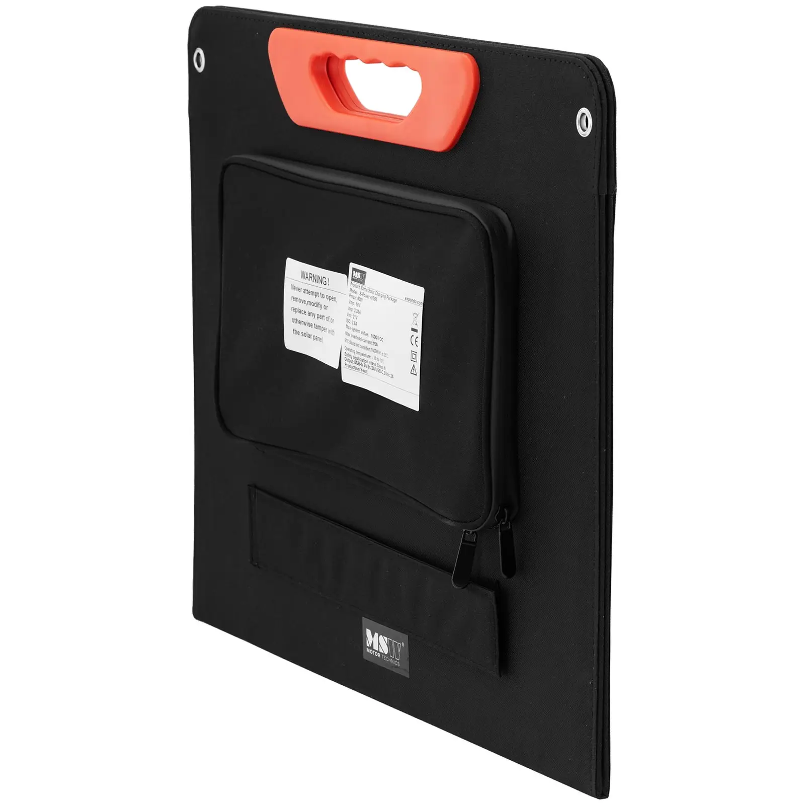 Solární taška - skládací - 60 W - 2 porty USB (Napájecí kabel: 1.5 m)