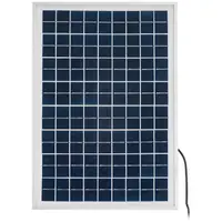 Komplet za sončno energijo s solarnim panelom in 2 LED sijalkama - 10 W - 12 V