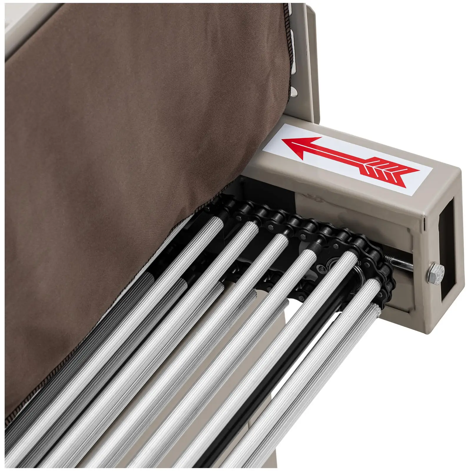 Smršťovací tunel - pro výrobky do 90 x 45 x 25 cm - 7 500 W / 380–400 V (Materiál: PVC)