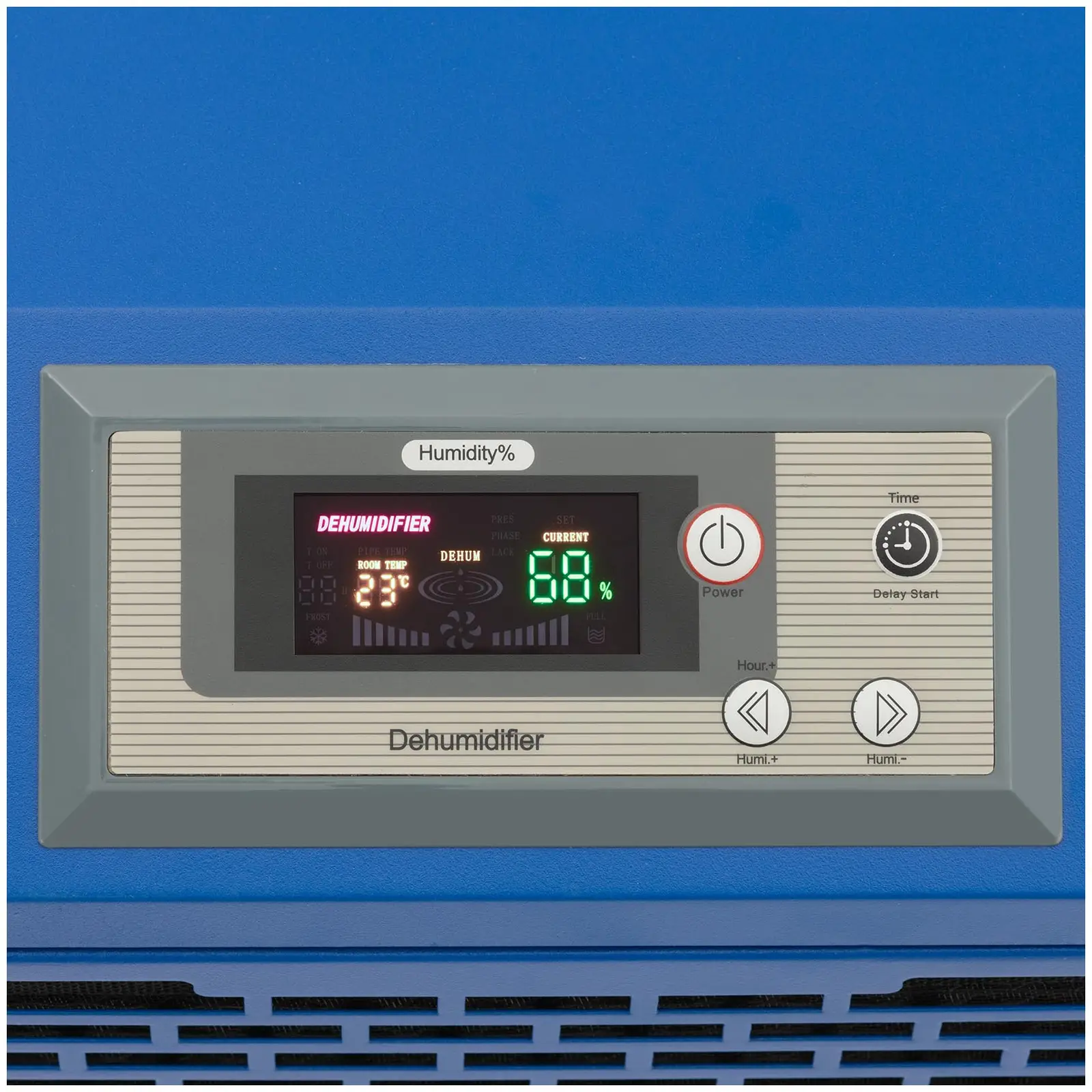 Páramentesítő - 60 l/nap - 50–90 m² - 480 m³/h - 7,5 l - fogantyúval