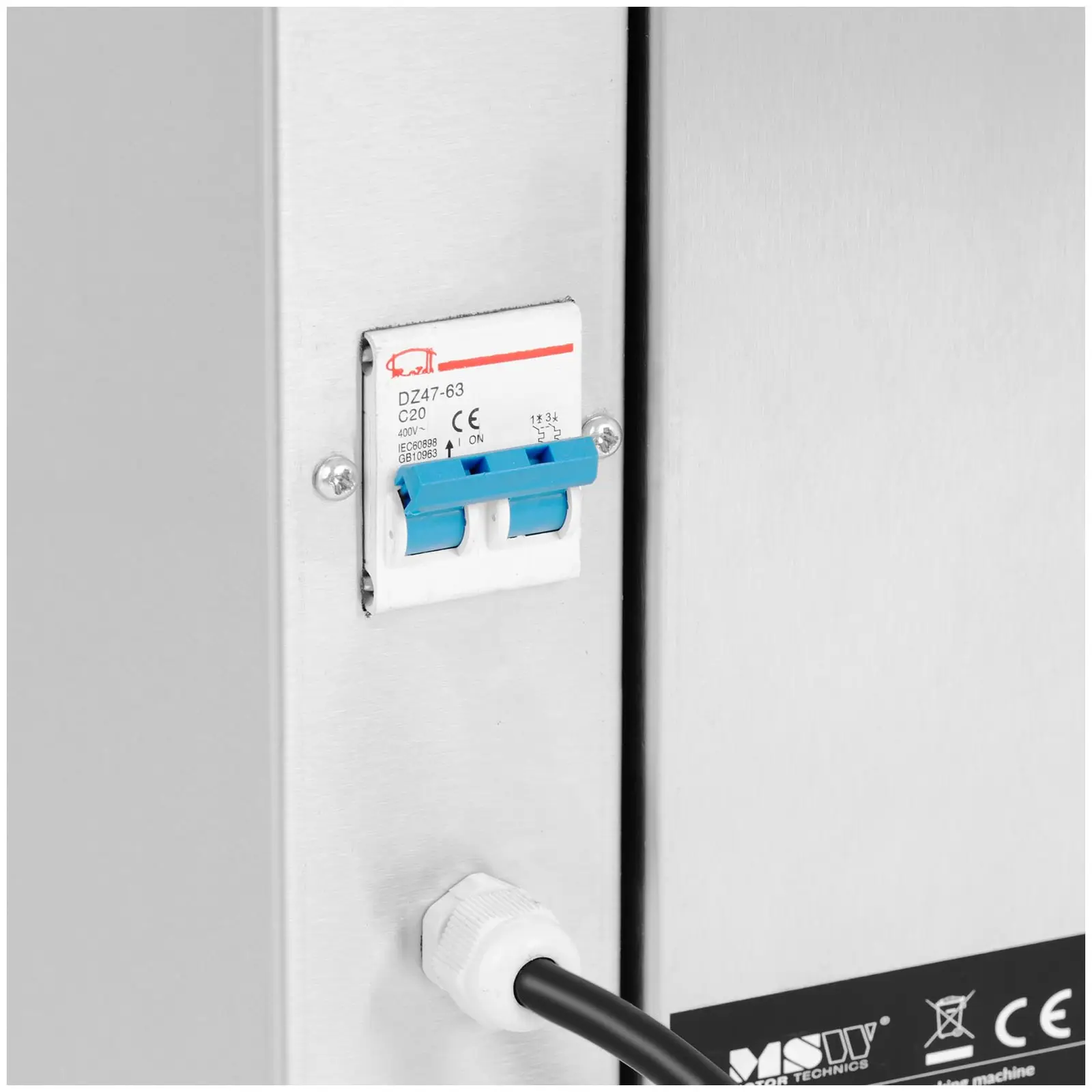 Vakuovačka - 900 W - 40  cm - ušlechtilá ocel (Nouzový vypínač: Ano)